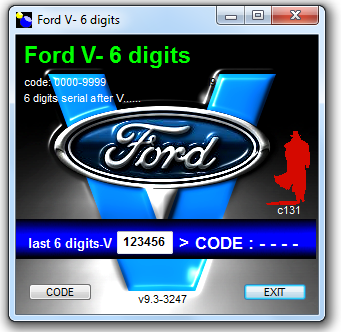 ford v series code calculator.18