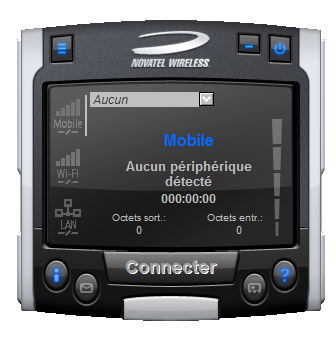 Logiciel de connexion 3G Novatel Merlin