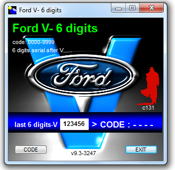 Ford v serie calculator