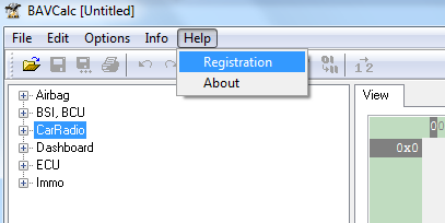 bacalc registration